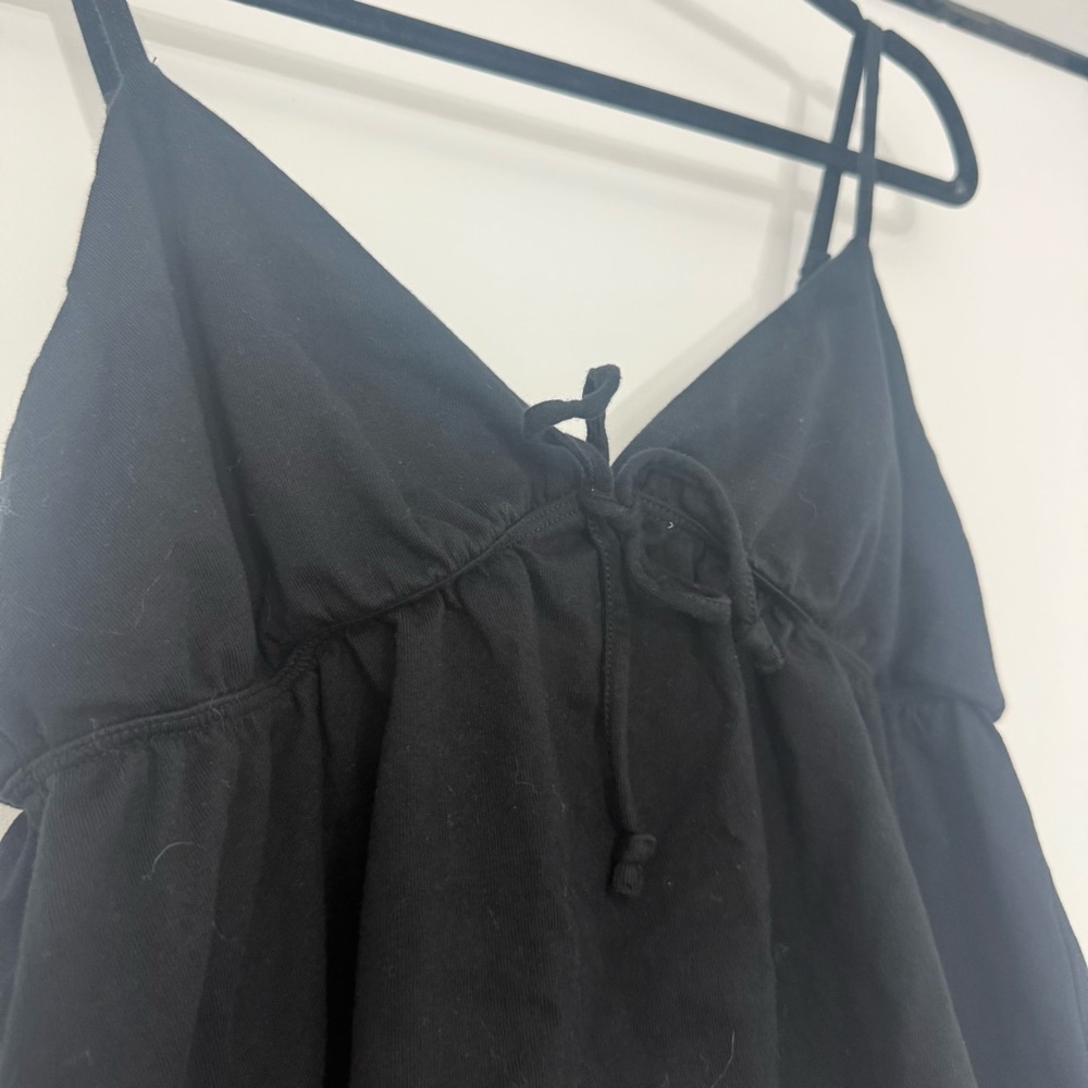 Sunday Best Aritzia Cottonwhisk LouLou Camisole Set of Two Poppy Red & Black Med - Picture 10 of 14